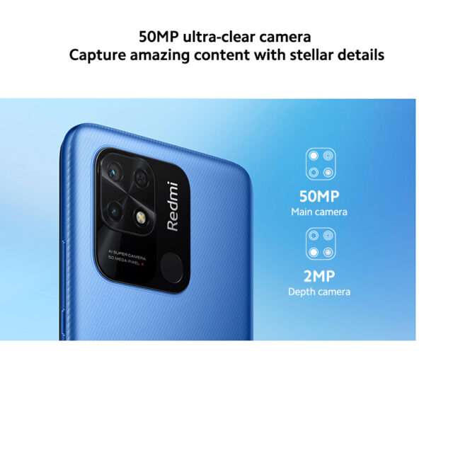 Versione globale Xiaomi Redmi 10C 10 C 4GB 64GB / 128GB Smartphone Snapdragon 680 6.71 "Dot Drop Display 50MP fotocamera posteriore 5000mAh