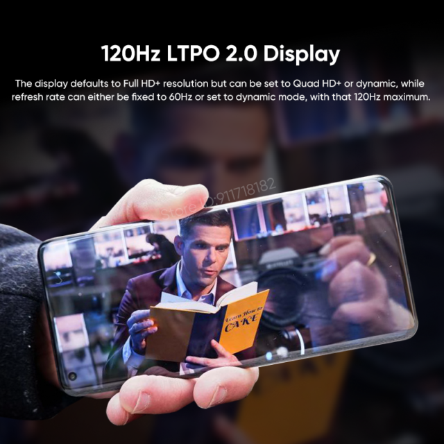 OnePlus 10 Pro Global Rom 5G Smartphone Snapdragon 8 Gen 1 6.7 ''120Hz LTPO2 AMOLED Octa-core 5000mAh 80W ricarica rapida