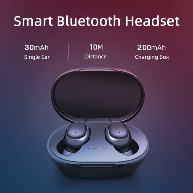 Auricolare Bluetooth Wireless originale A6S TWS con microfono Air Pro auricolari per Xiaomi Noice Cancelling auricolare cuffie Bluetooth