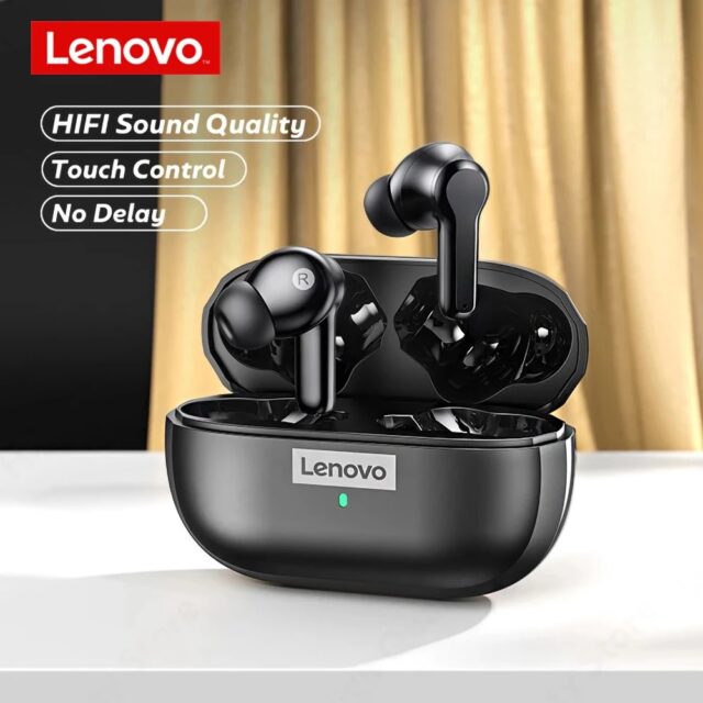 Originale Lenovo LP1S TWS auricolare Wireless Bluetooth 5.0 cuffie cuffie sportive impermeabili auricolari con riduzione del rumore con microfono