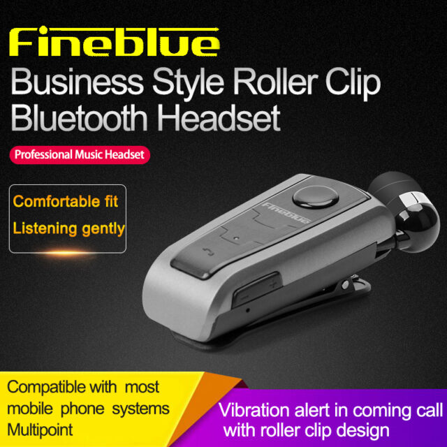 Fineblue F910 Mini cuffia Sport auricolare Bluetooth wireless con microfono vivavoce chiamata promemoria vibrazioni auricolare F990
