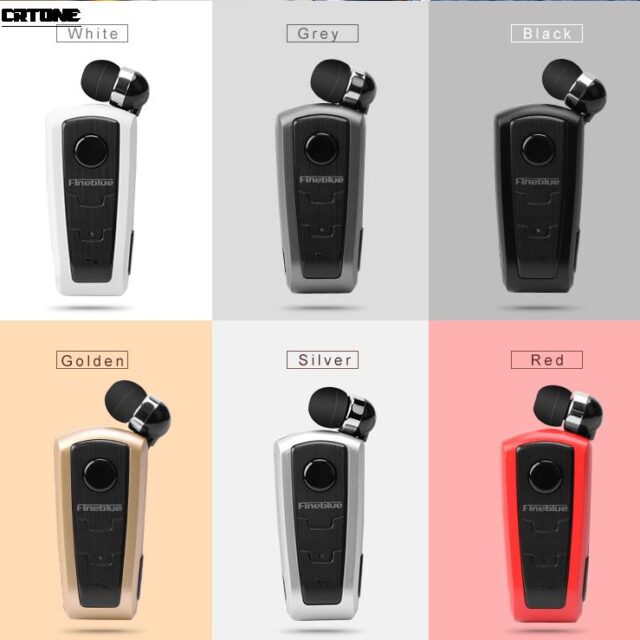 Fineblue F910 Mini cuffia Sport auricolare Bluetooth wireless con microfono vivavoce chiamata promemoria vibrazioni auricolare F990
