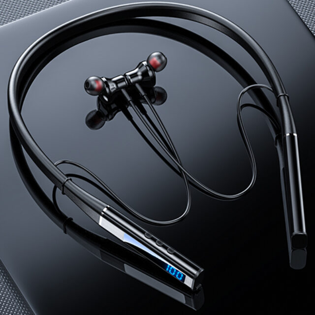 Riproduzione di 100 ore cuffie Wireless auricolari Bluetooth 5.1 cuffie magnetiche sport auricolari impermeabili per Apple Xiaomi Huawei